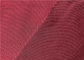 Weft Knit 4 Way Stretch Microsuede Fabric Red Suede Upholstery Material