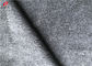 Garment Cloth Marls Melange Knit Fabric For Polyester Grey Brushed Sweater