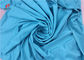 UPF 50 Soft Hand Feel 4 Way Stretch Lycra Fabric Blue Color Warp Knitted