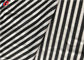 Striped Printed 4 Way Lycra Weft Knitted Fabric Polyester Spandex Fabric For T - Shirt