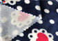 Brushed Printed Velvet Velour Fabric 95% Polyester 5% Spandex For Baby Blanket