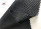 145CM Width Bmw Windows Polyester Netting Mesh Fabric Upholstery In Black