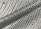 Black Colour Breathable 100% Polyester Jersey Mesh Fabric Sportswear Using