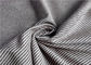 Grey Yarn Dyed 160CM Polyester Spandex Fabric