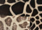 Animal Skin Print Sofa Cover Textile 235gsm Polyester Velvet Fabric