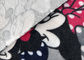 Mickey Design Stretch Knitted Spandex Velvet Fabric