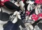 Mickey Design Stretch Knitted Spandex Velvet Fabric