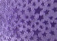 Super Soft Knitted Star Brushed Minky Plush Fabric 100% Polyester