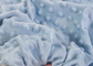 Polyester Embossed Cuddle Minky Plush Fabric For Baby