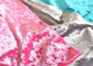 Ice Korea Polyester Spandex Velvet Fabric Knitting Shiny For Women Dress