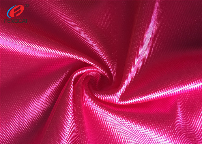 Shiny Dazzle Tricot Fabric 100% Polyester Knit Fabric For