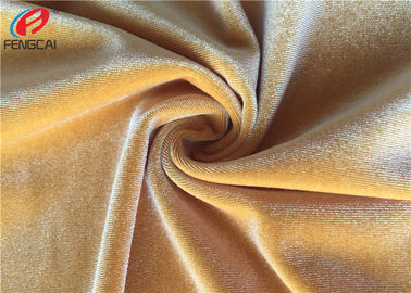 quality Shiny Stretch Korea Velvet Fabric Polyester Spandex KS Velvet Fabric For Dress factory